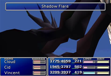 ff7 enemy skill shadow flare.